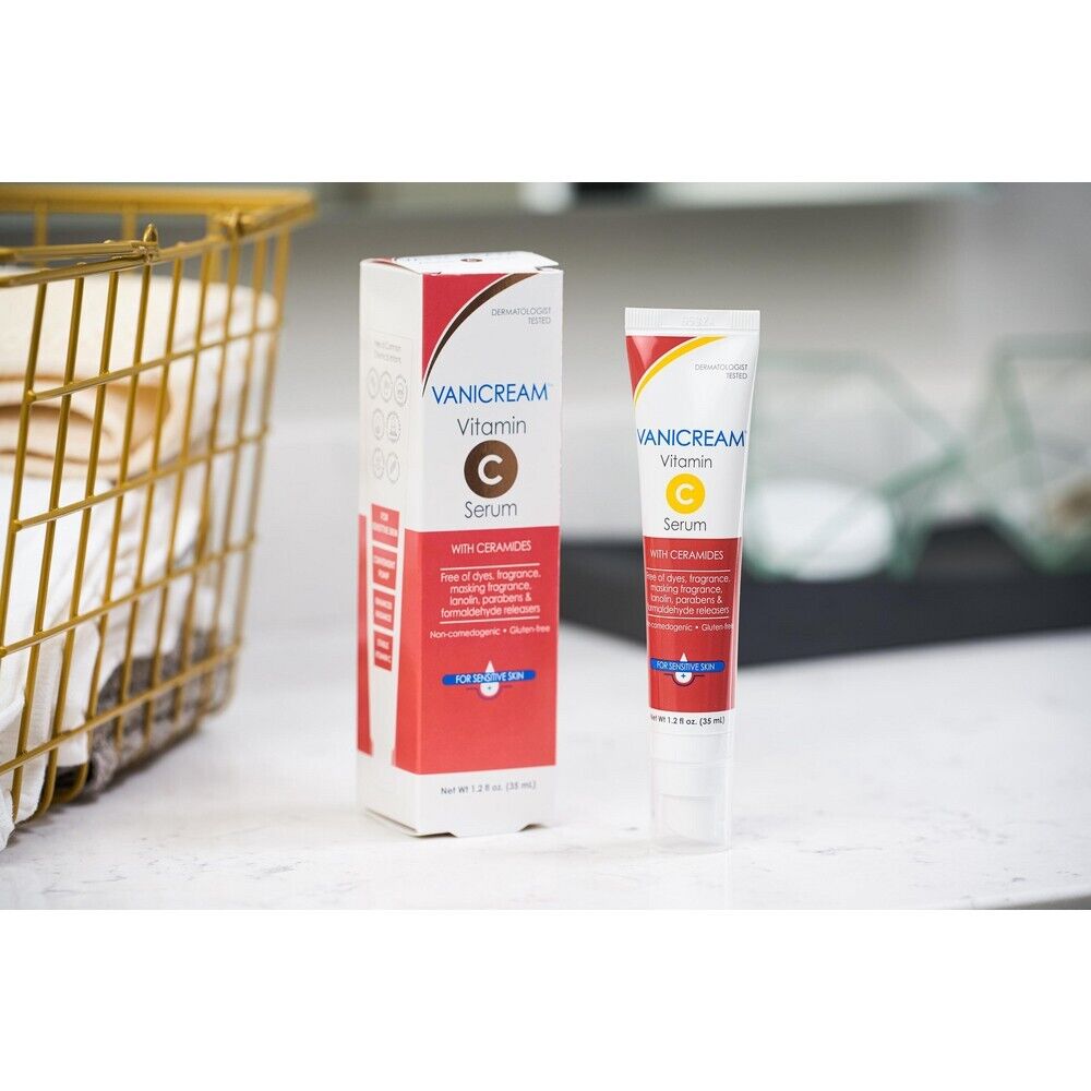 Vanicream Vitamin C Serum With Ceramides For Sensitive Skin 1.2 fl oz NEW