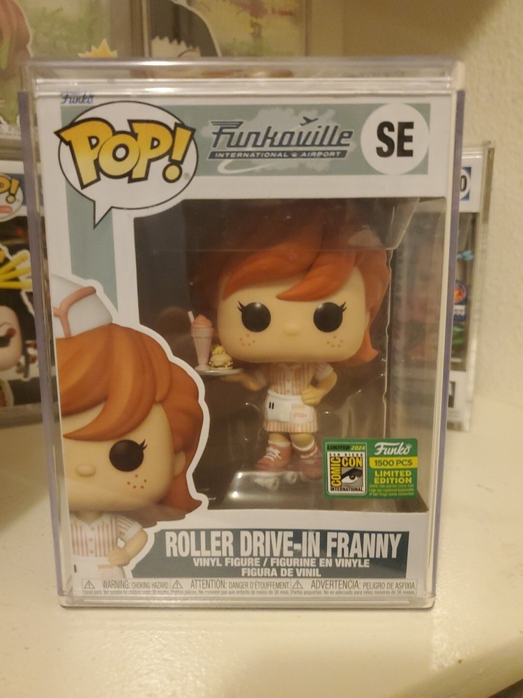 Funko Pop! Vinyl: Franny Funko - Roller Drive-In Franny (SDCC) - San Diego Comic