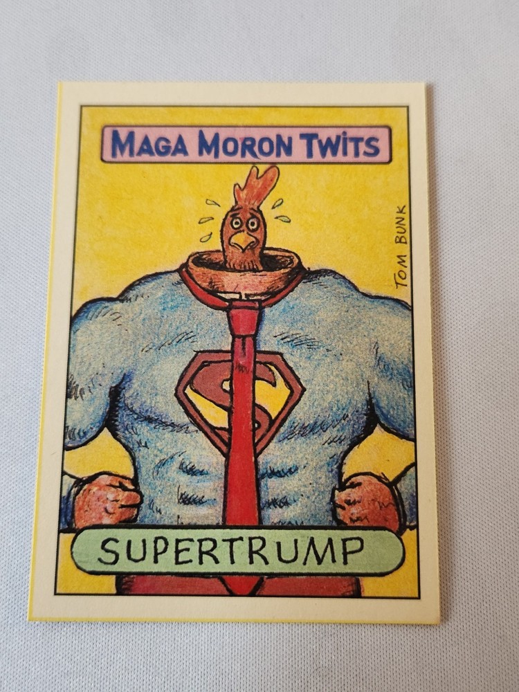 2024 Series 3 MAGA Trump Signed Card Designed by Tom Bunk