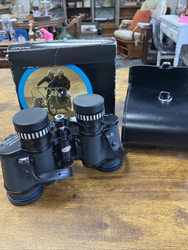 Vintage JC Penny Model 0101 Binoculars  7x35 1950s 35mm made In Japan New