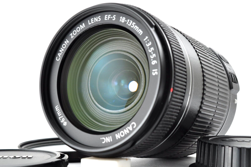 Canon EF-S 18-135mm f/3.5-5.6 IS Zoom Lens Japan Near Mint Condition