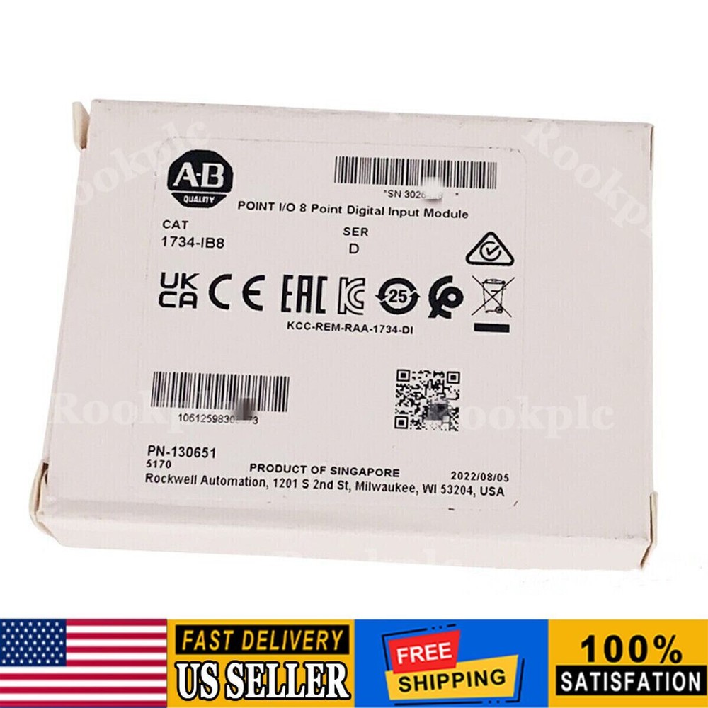 NEW Allen-Bradley 1734-IB8 /D POINT I/O 8 Point Digital Input Module 1734IB8