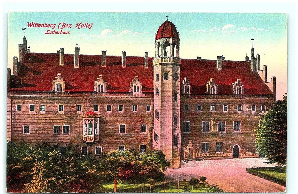 S04-6522, Wittenberg, Lutherhaus, Antique Postcard
