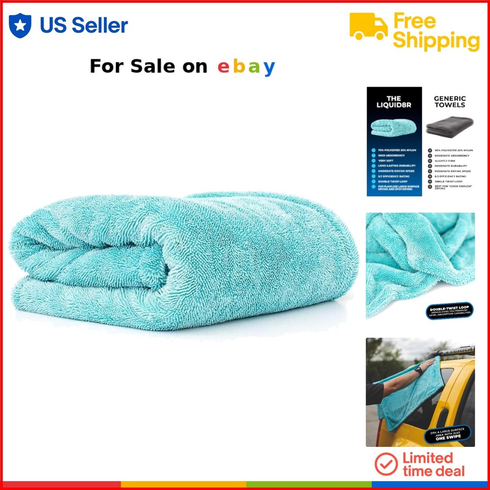 Ultra Absorbent 1100gsm Microfiber Detailing Towel 25x36in