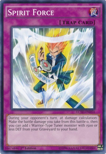 Spirit Force LC5D-EN054 Common 1st Edition NM Legendary Collection