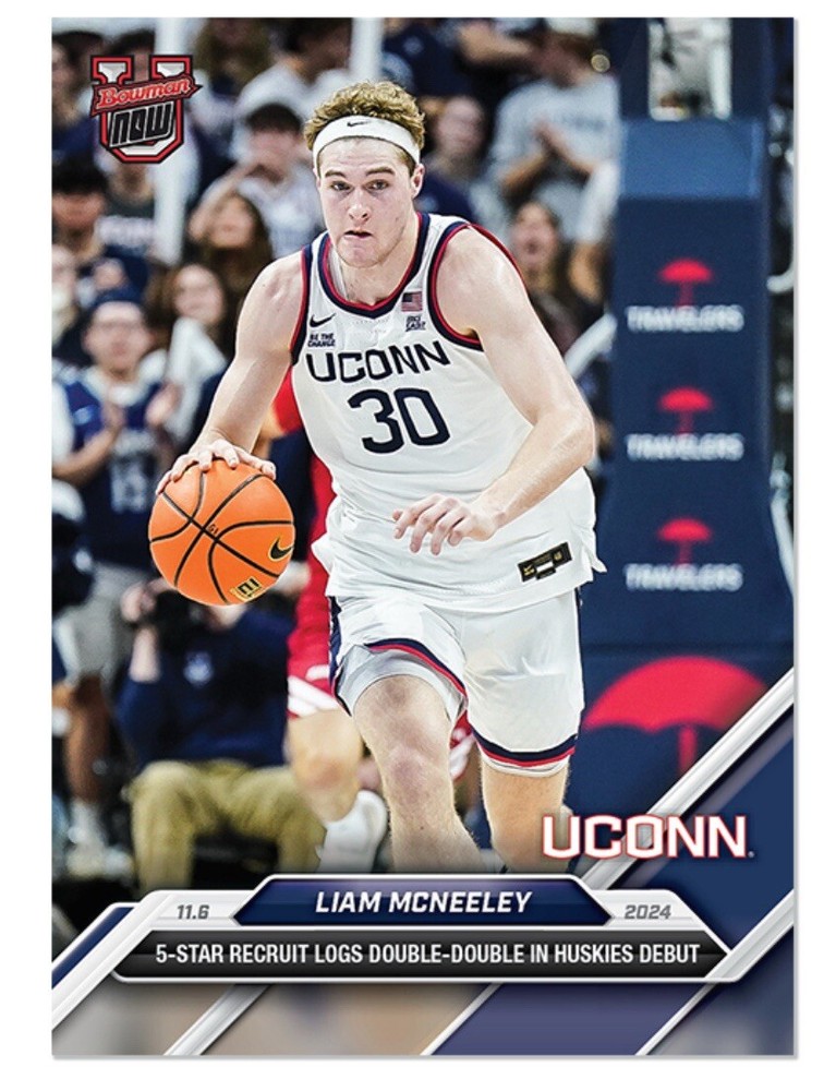 PRESALE Liam McNeeley - Double Double 2025-25 Bowman U NOW®-image