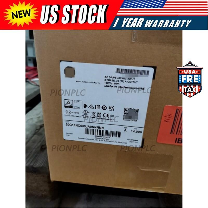 Allen-Bradley 20G11NC030JA0NNNNN PowerFlex Air Cooled 755 AC Drive US Free Tax