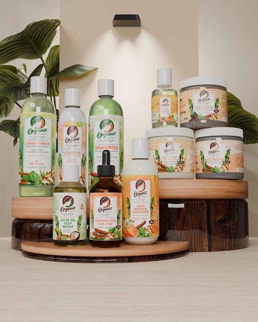 Organic Products By Zoraya Set  anti-caída Y Crecimiento 10 Pasos