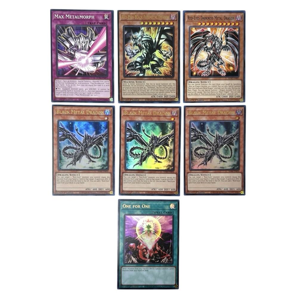 Red-Eyes Max Metalmorph Dragon Core Fullmetal Black ROTA-EN005