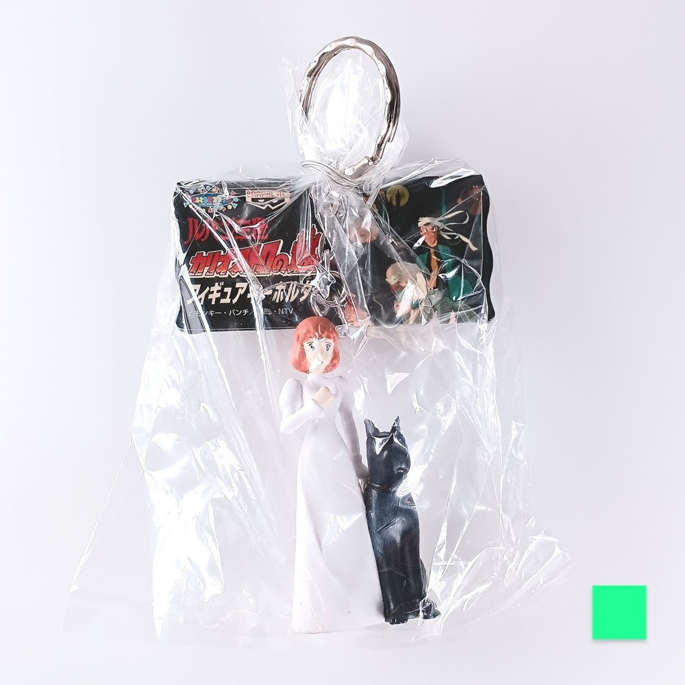 Claris Lupin the Third The Castle of Cagliostro Figure Keychain From Japan F/S