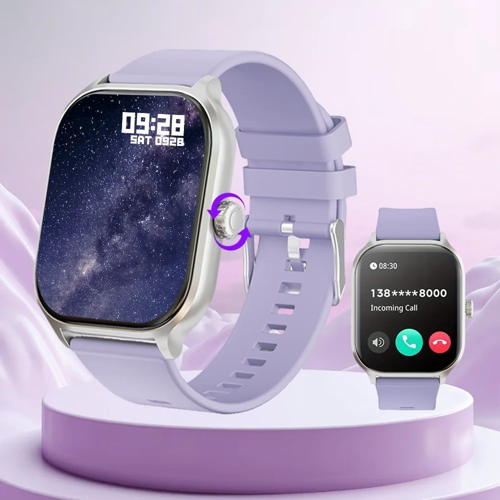 Alexa Smart Watch Women Make Calls Bluetooth Phone Call Watch For IPhone Samsung