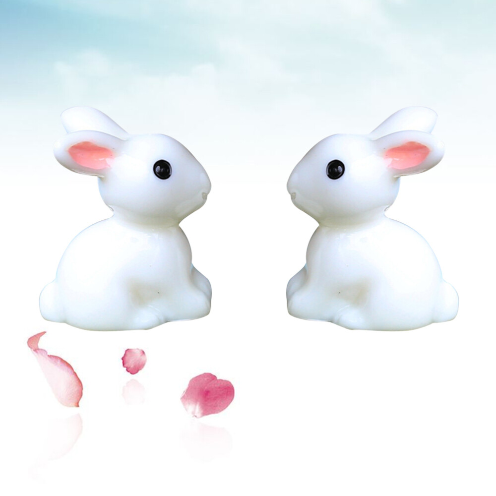 20 Pcs Resin Figurine Craft Crafts DIY Accessories Miniature Gnomes