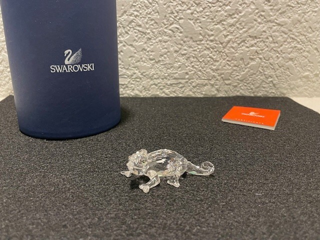 Swarovski Crystal Chamaeleon Figurine #7694NR000001 291134