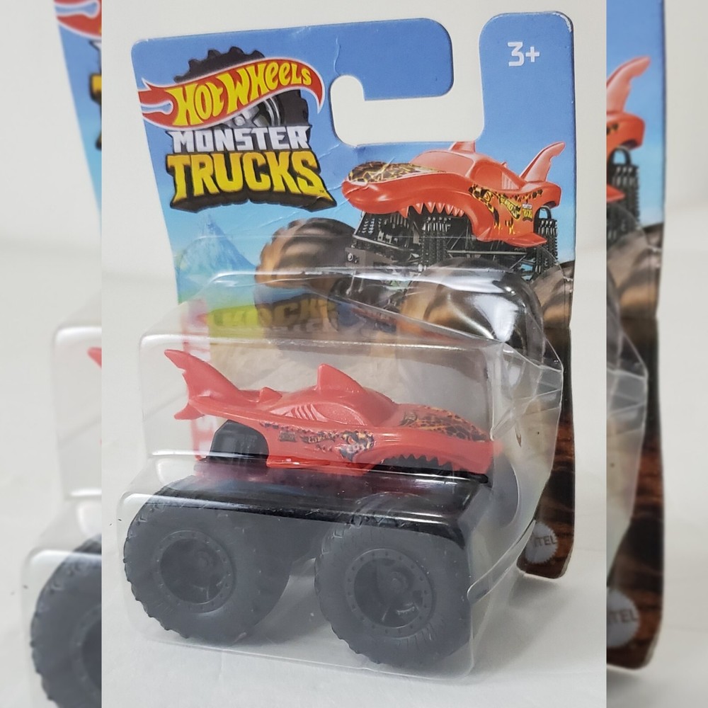 MATELL HOT WHEELS MONSTER TRUCKS RED LAVA DIECAST 1:64 SCALE MODEL COLLECTION