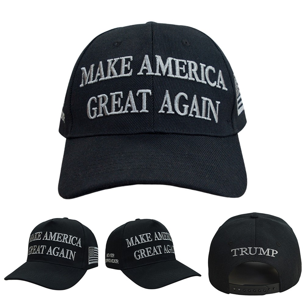 Make America Great Again Dark MAGA Baseball Cap USA Patriot