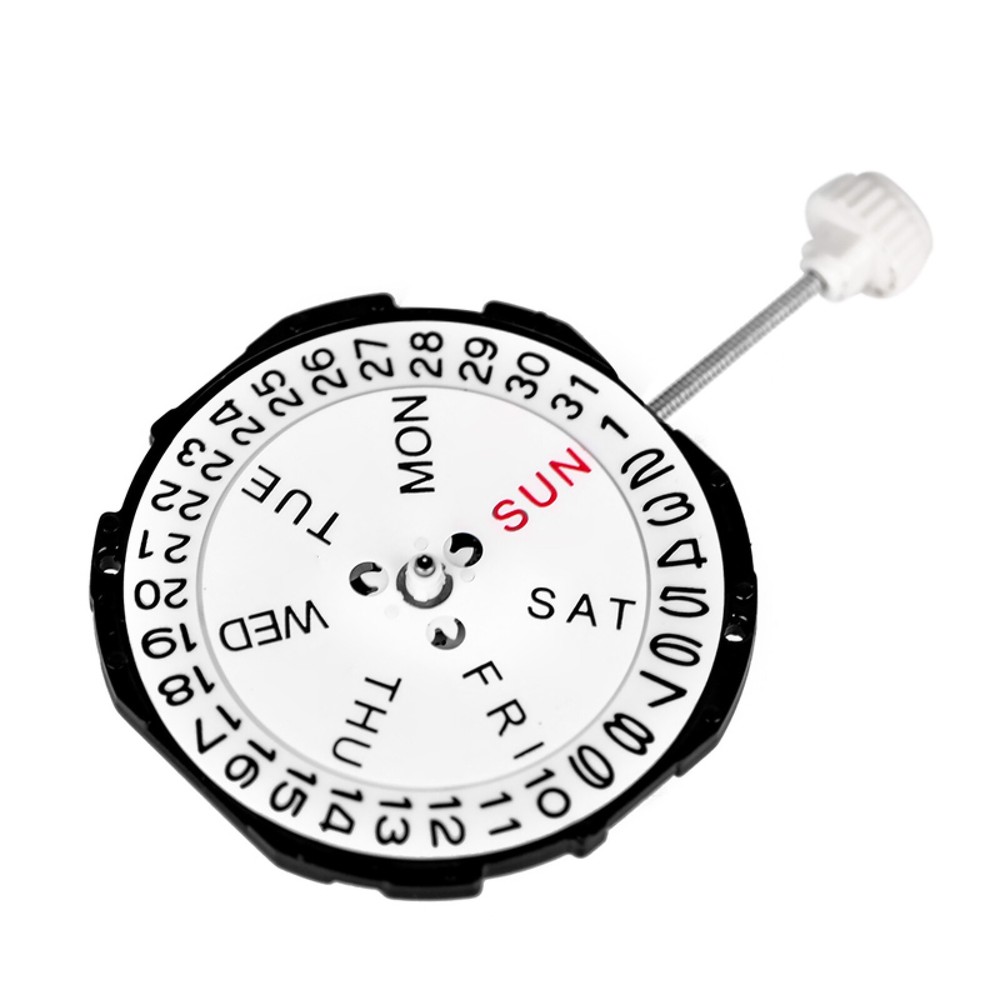 SL28 Quartz Movement with Dual Calendar - Watch Repair Replacement Part