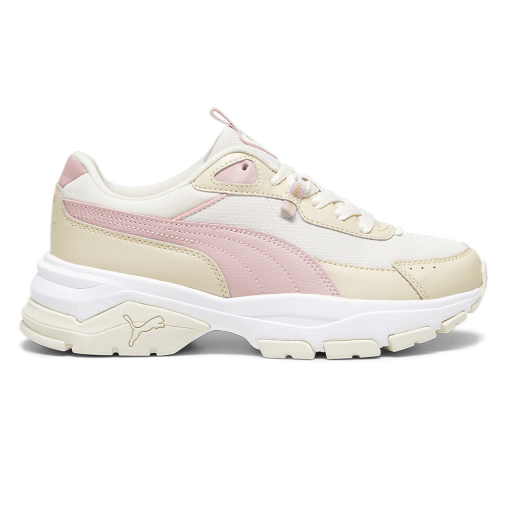 Женские белые кроссовки Puma Cassia Via на шнуровке повседневные туфли 38922311