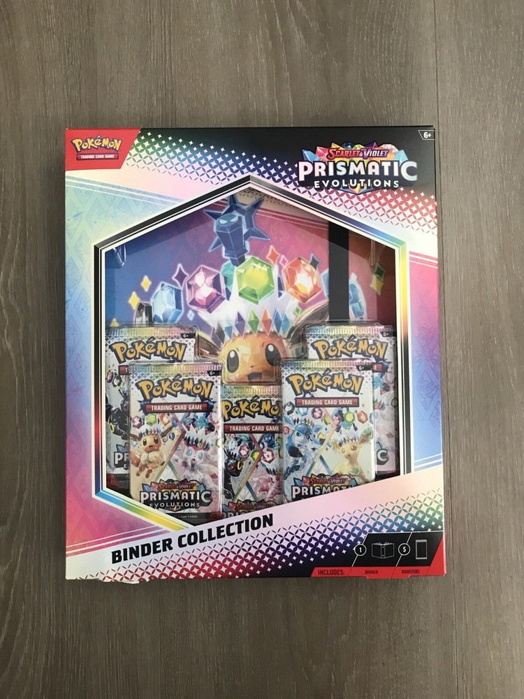 Pokemon TCG: Prismatic Evolutions Binder Collection SV8.5 | Brand New Sealed