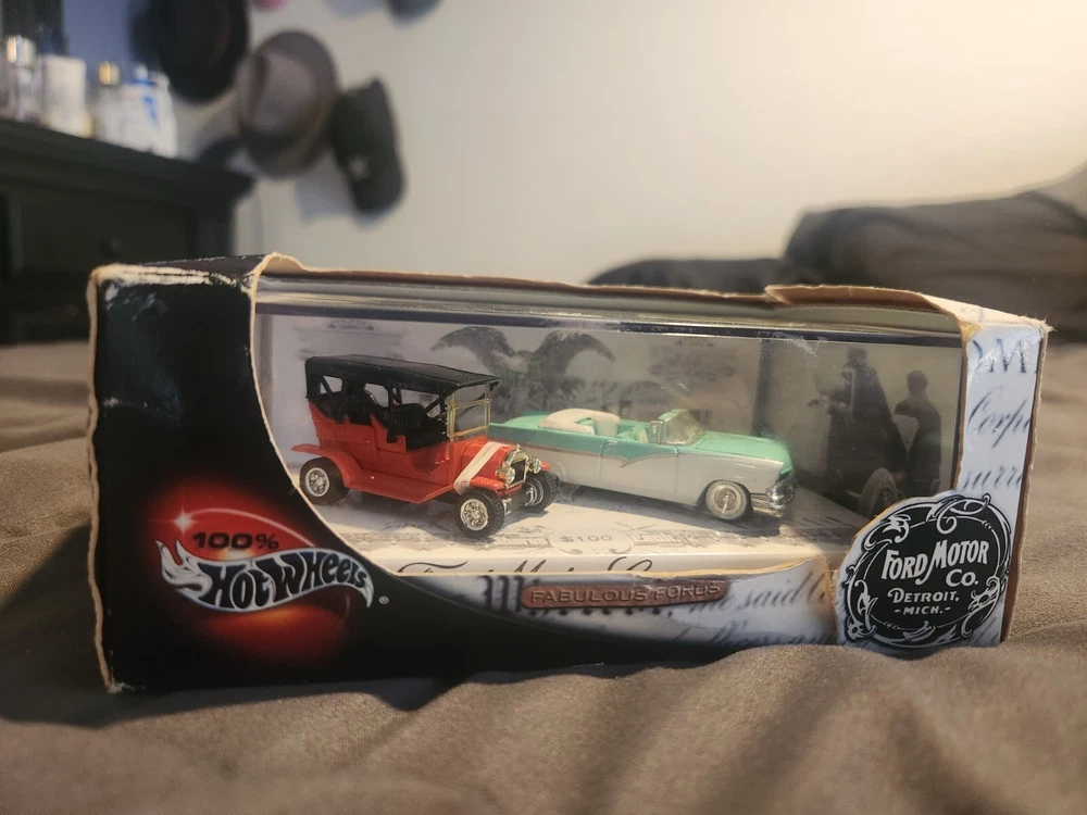 Hot Wheels 100 Fabulous Fords 2car Special Honoring Henry Ford From 2002