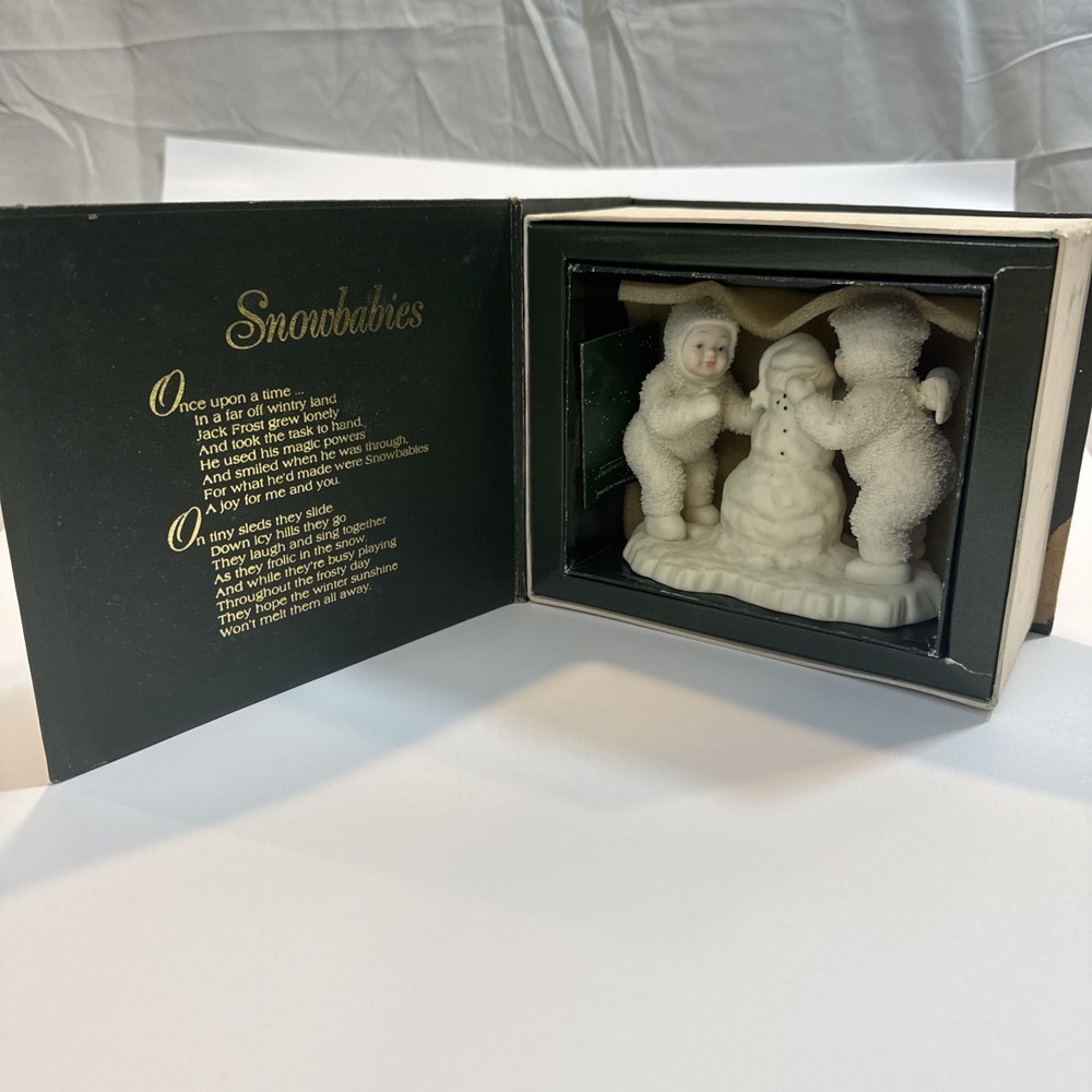 Dep 56 Winter Tales Of The Snowbabies Frosty Fun Collection