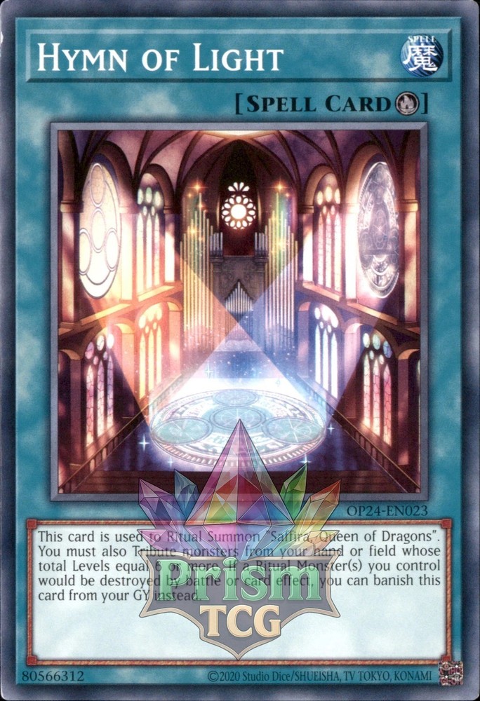 Hymn of Light OP24-EN023 Yugioh