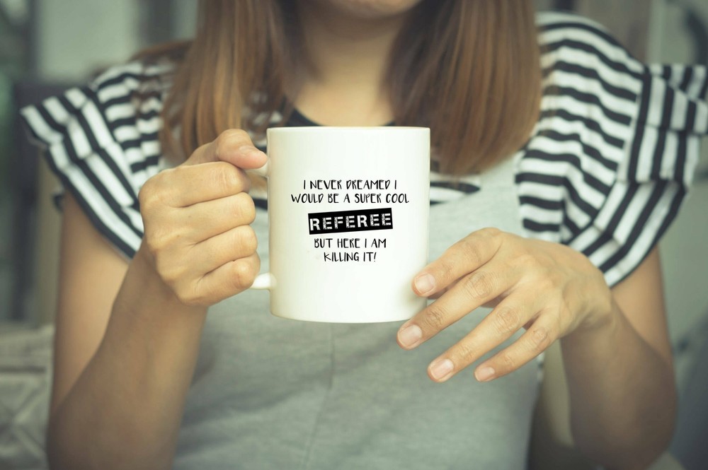 Referee Referee Gift Coffee Mug Referee Coffee Mug Football Coach Funny Gift