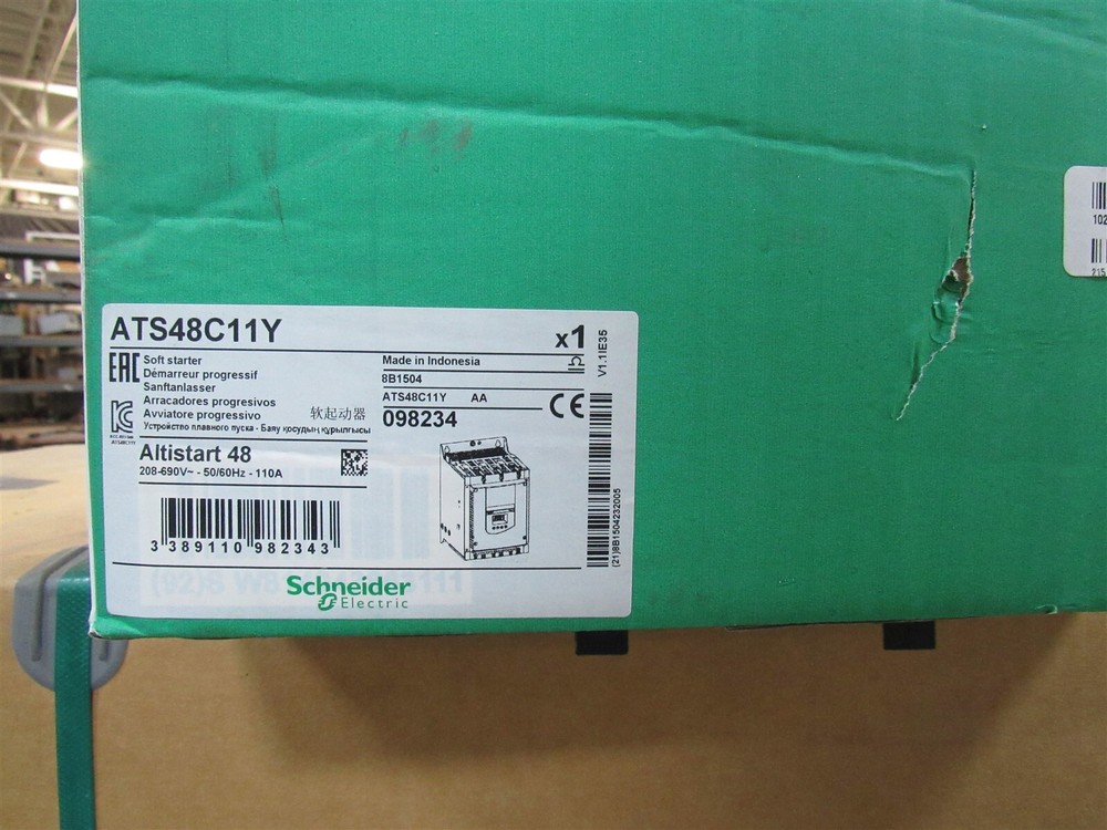 SCHNEIDER READY TO SHIP ATS48C11Y