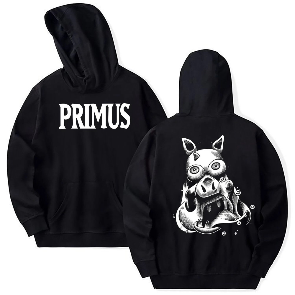Primus Band Collection All Size S to 3XL 2-sides Black Hoodie HN503