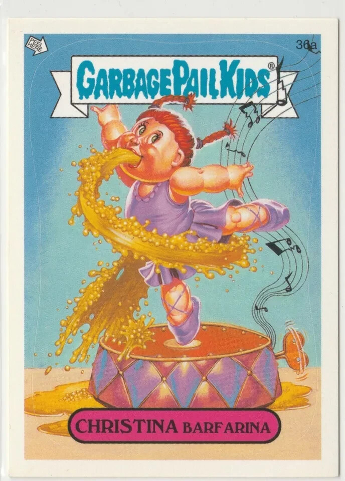 Christina Barfarina #36a Garbage Pail Kids 2006 ANS5 All-New Series 5 GPK Card