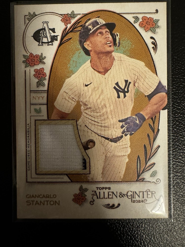 2024 Allen and Ginter - Giancarlo Stanton #AGR-GST - Game Used Relic