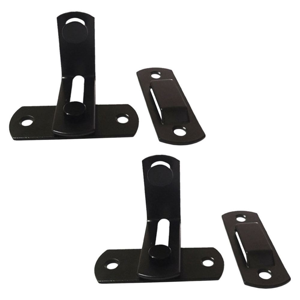 2 Pcs Gate Latch Sliding Door Replacement Rollers Hasp Lock Child