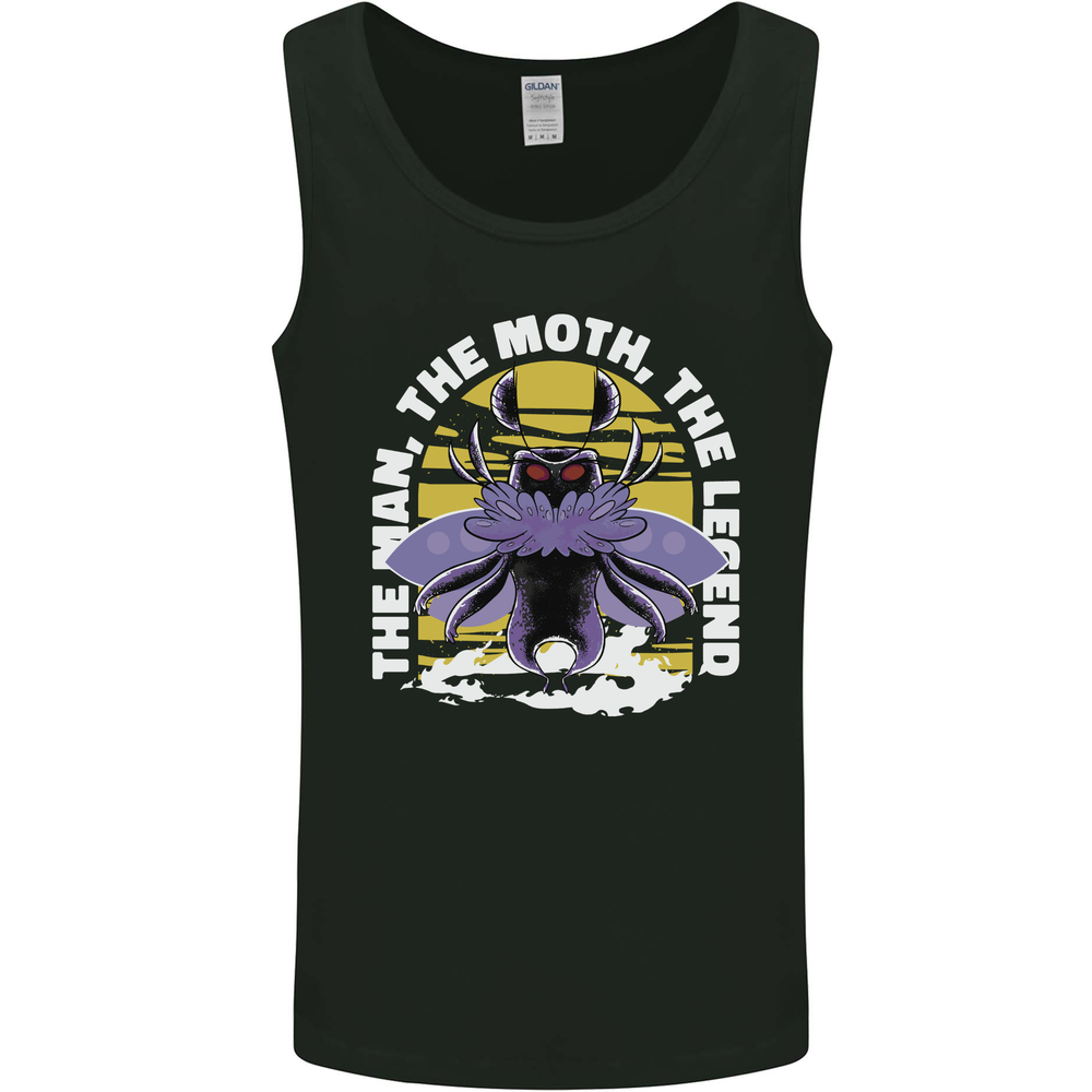 Purple Mothman Mens Vest Tank Top