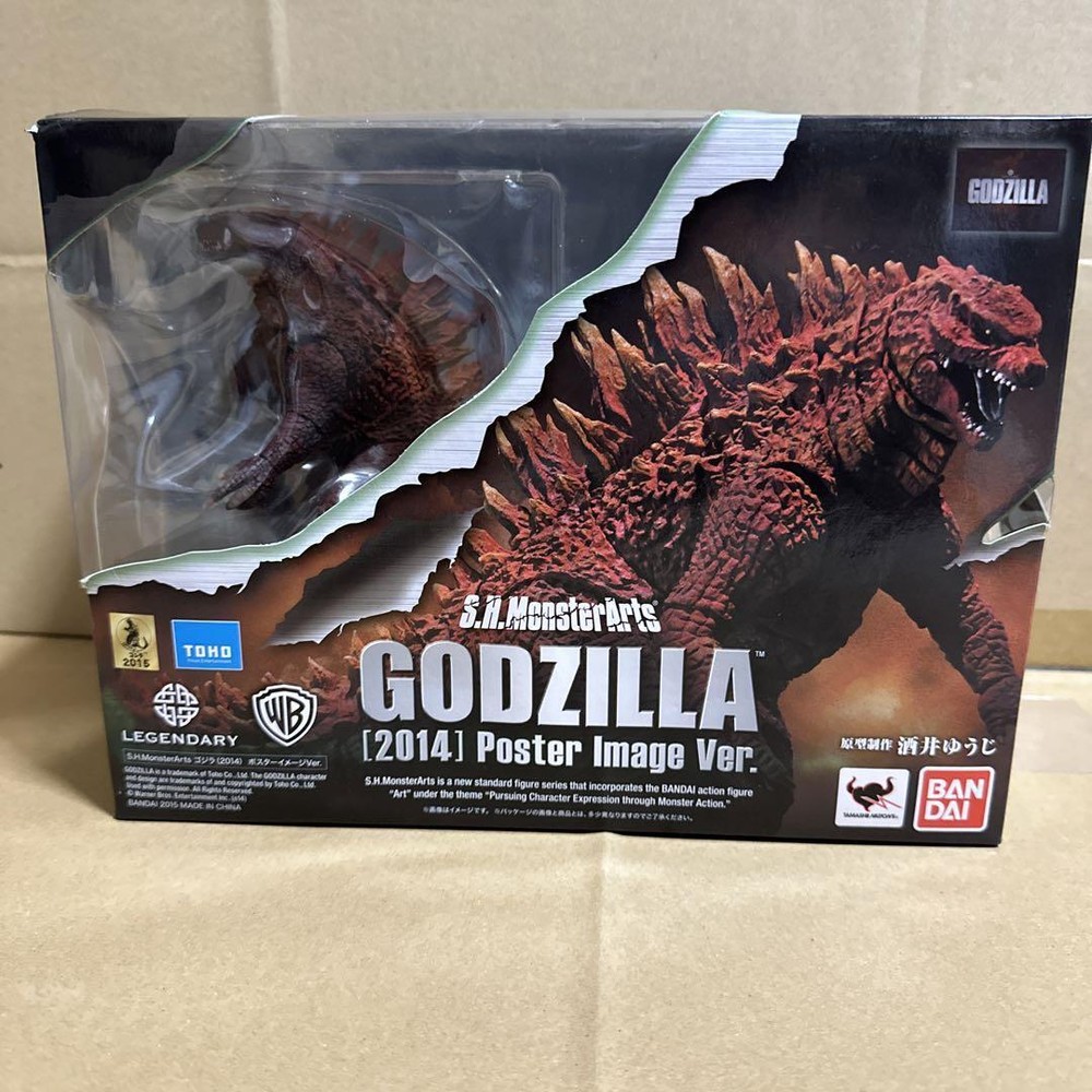 Godzilla 2014 S.H.Monster Arts Godzilla Poster Image Ver Japan Figure