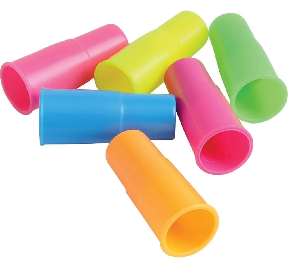 Siren Whistles (12 Pack)  Assorted Colorful Plastic Party Favors
