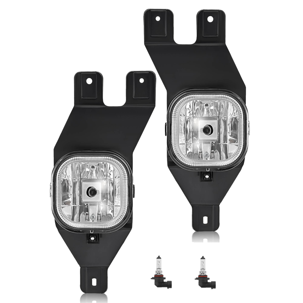 Clear Lens For Ford Excursion F250 F350 F450 Super Duty 2001-04 Front Fog Lights