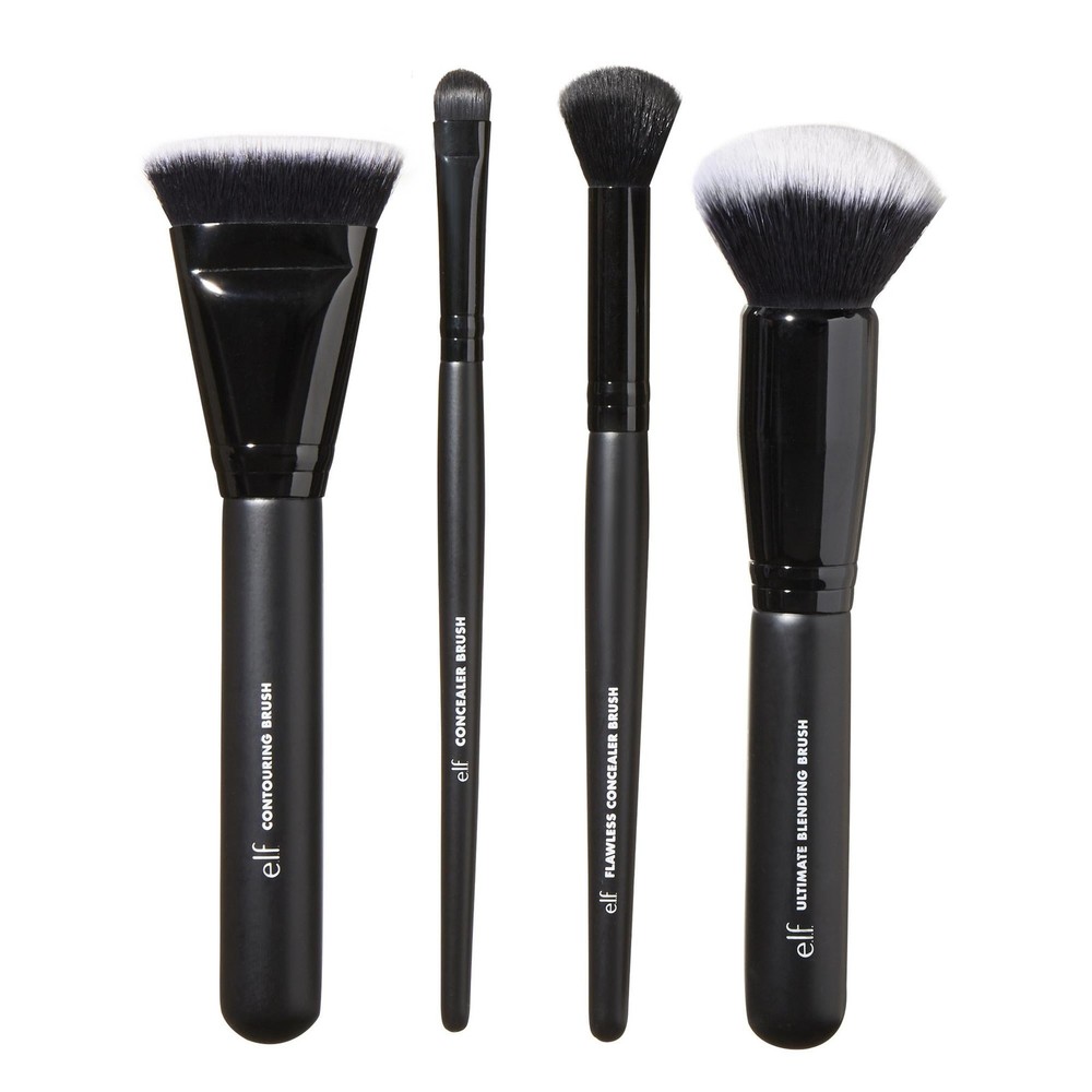 e.l.f. Complexion Perfection Makeup Brush Kit for Flawless Finish