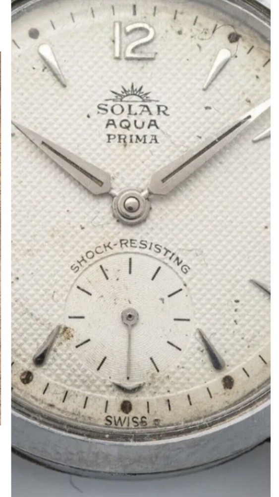 Solar Aqua Prima, 7913 Case  Made By Rolex/Tudor