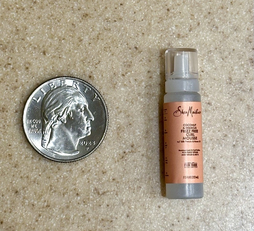 Zuru Mini Brands ULTA Shea Moisture Coconut Hibiscus Curl Mousse Mini