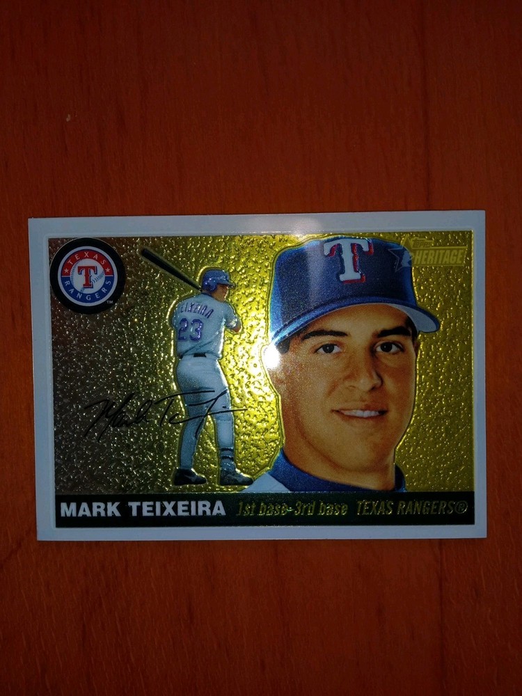 2004 Topps Heritage - Chrome Mark Teixeira #THC107 /1955