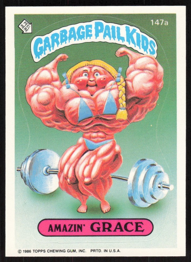 1986 Topps Garbage Pail Kids Sticker Cards Complete Set