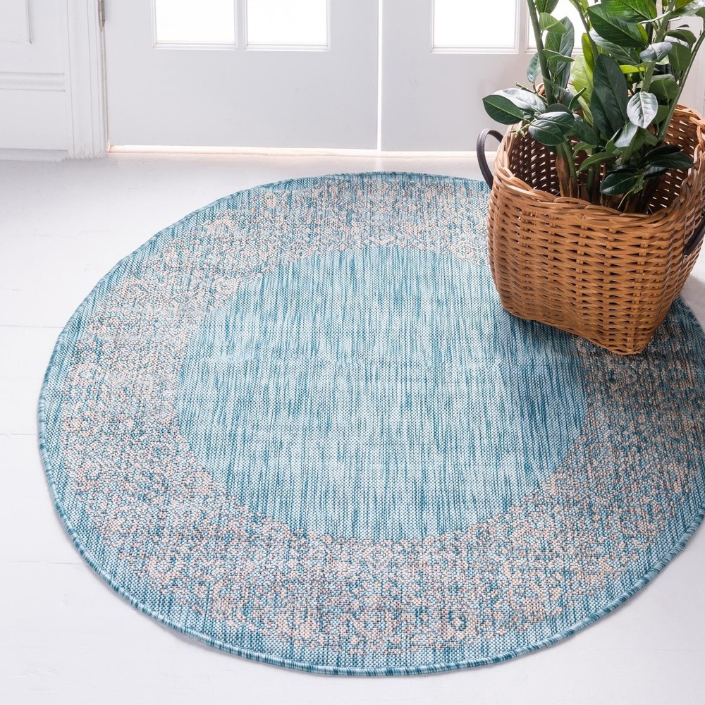 Outdoor Dimension Collection Durable All-Weather Area Rug