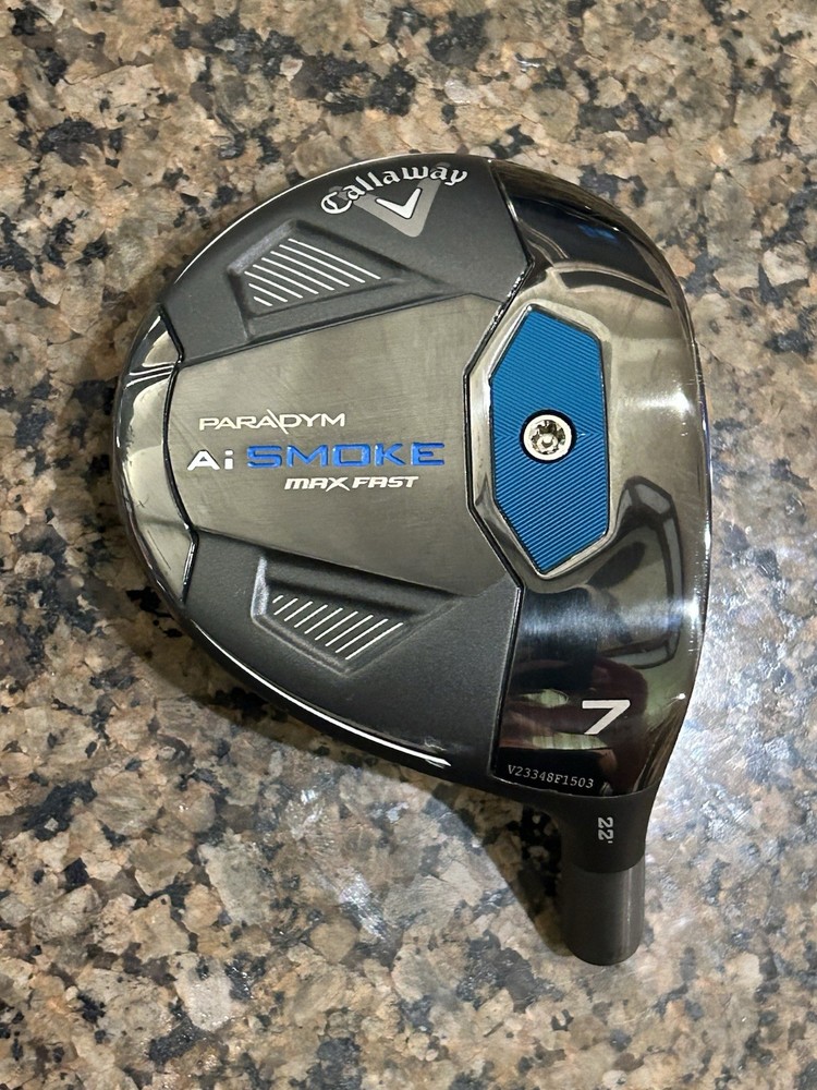 Callaway Paradym Ai Smoke Max Fast 7 22* Degree Fairway Wood (Head Only)