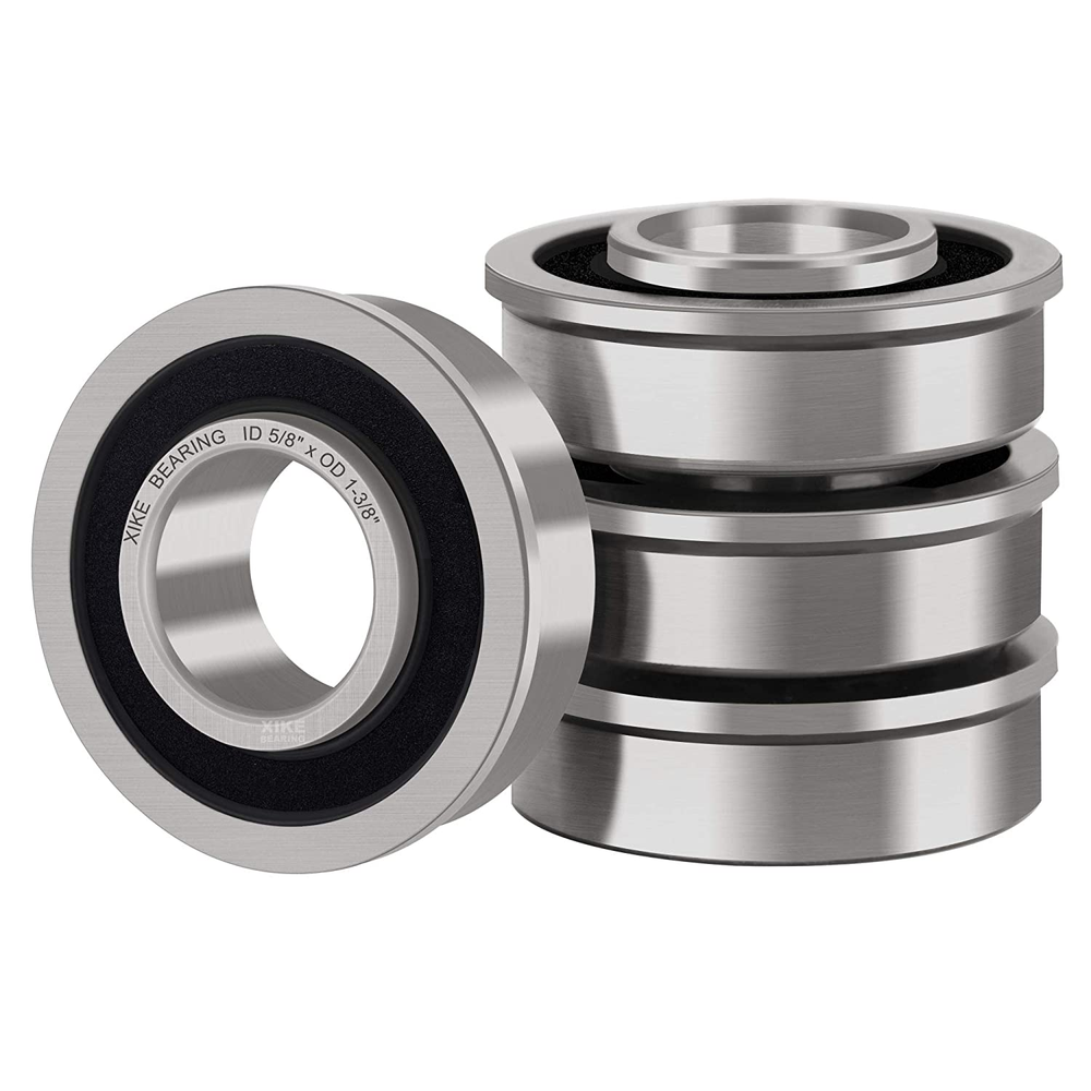 Xike 4-Pack Flanged Ball Bearings 5/8