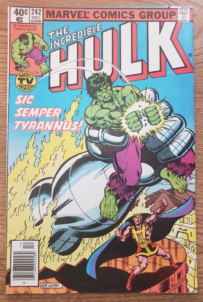 Incredible Hulk #242 VF 8.0 