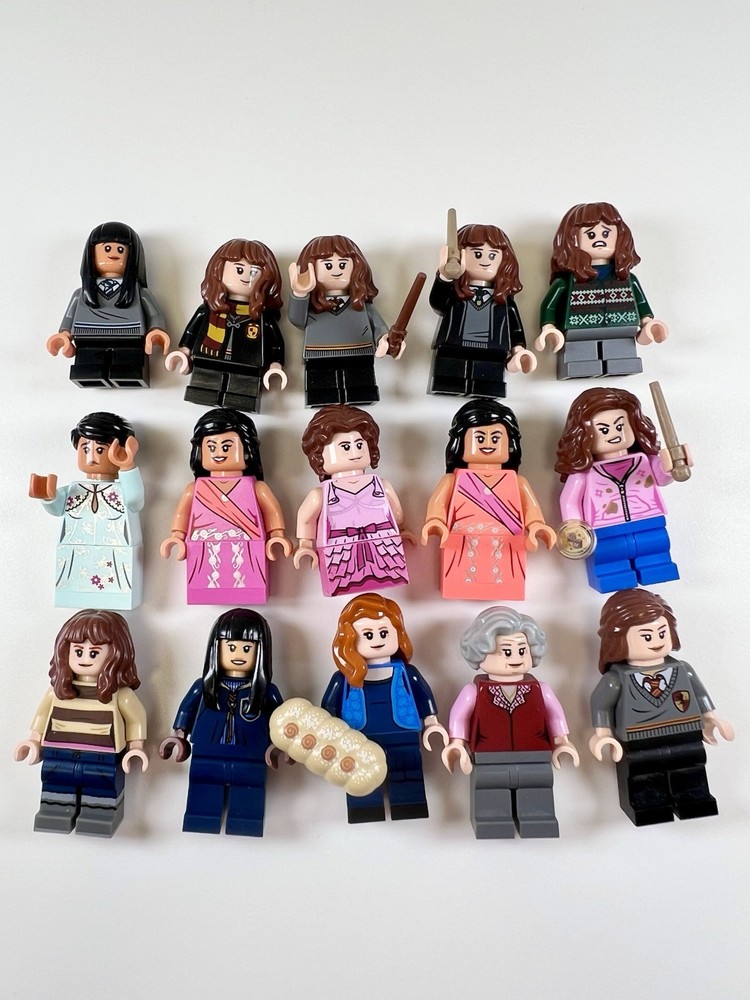 LEGO Harry Potter Minifigures Lot of 15 – Hermione, McGonagall, Bellatrix & More