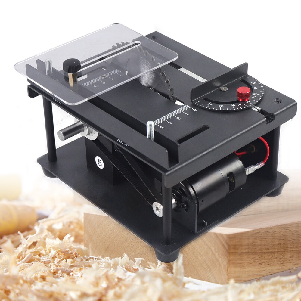 Mini Precision Table Saw for DIY Woodworking & Crafting