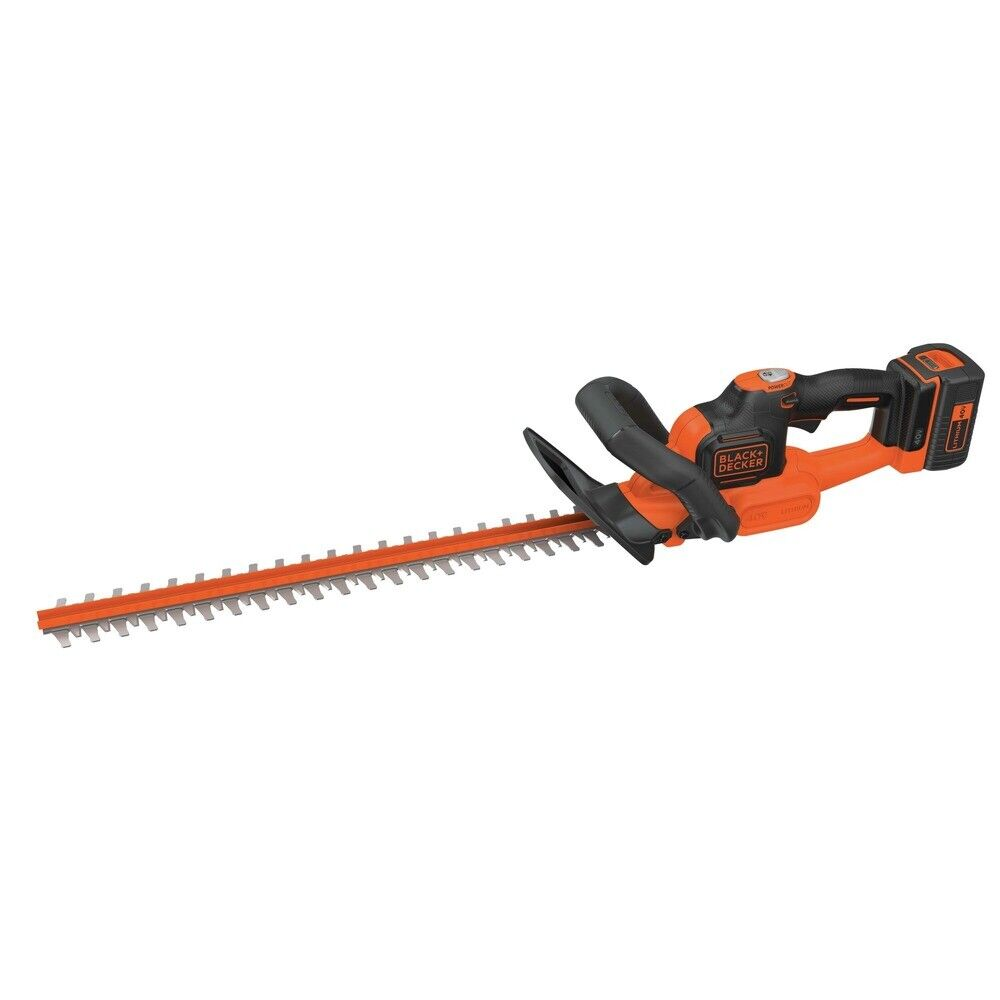 40V MAX Cordless Hedge Trimmer by Black & Decker 24-Inch 1.5Ah Battery