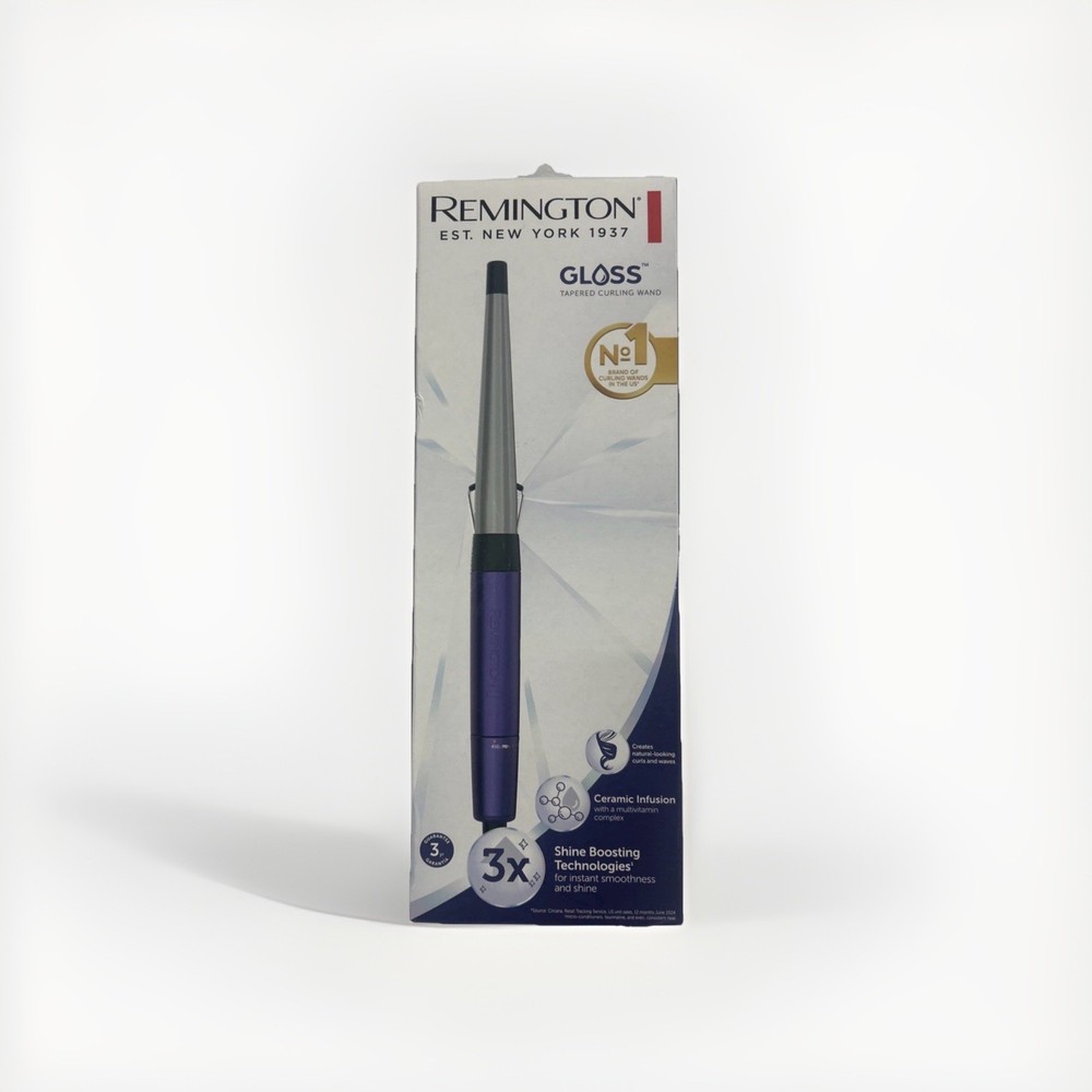 Remington Gloss Tapered Curling Wand - 0.5