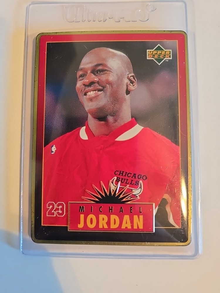 Michael Jordan All Metal Upper Deck 1996 Card