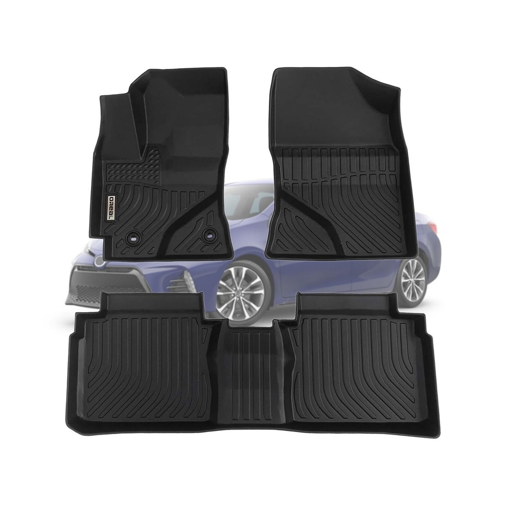 Car Floor Mats For Toyota Corolla 2014-19 Floor Liners(NOT FIT Corolla Hatchback